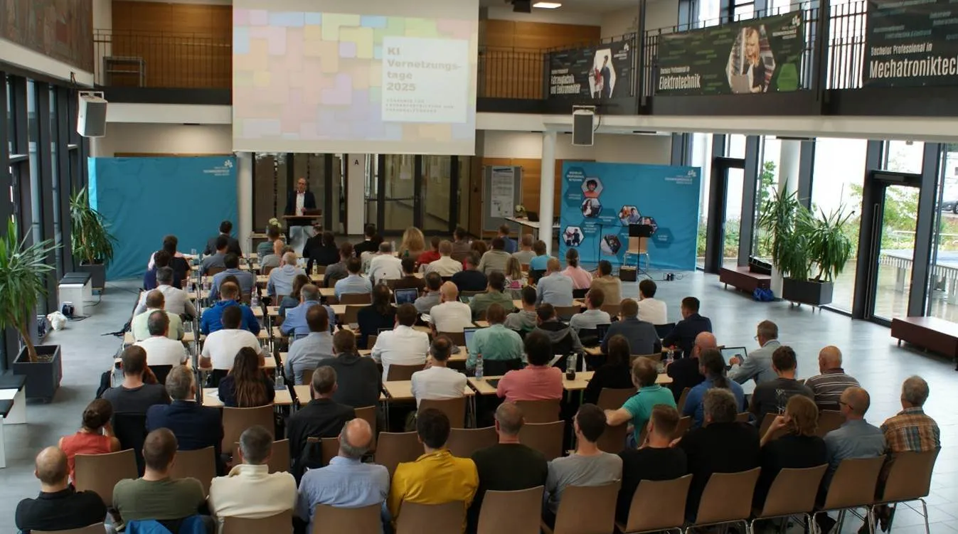 Die Technikerschule bei den KI-Vernetzungstagen in Nördlingen