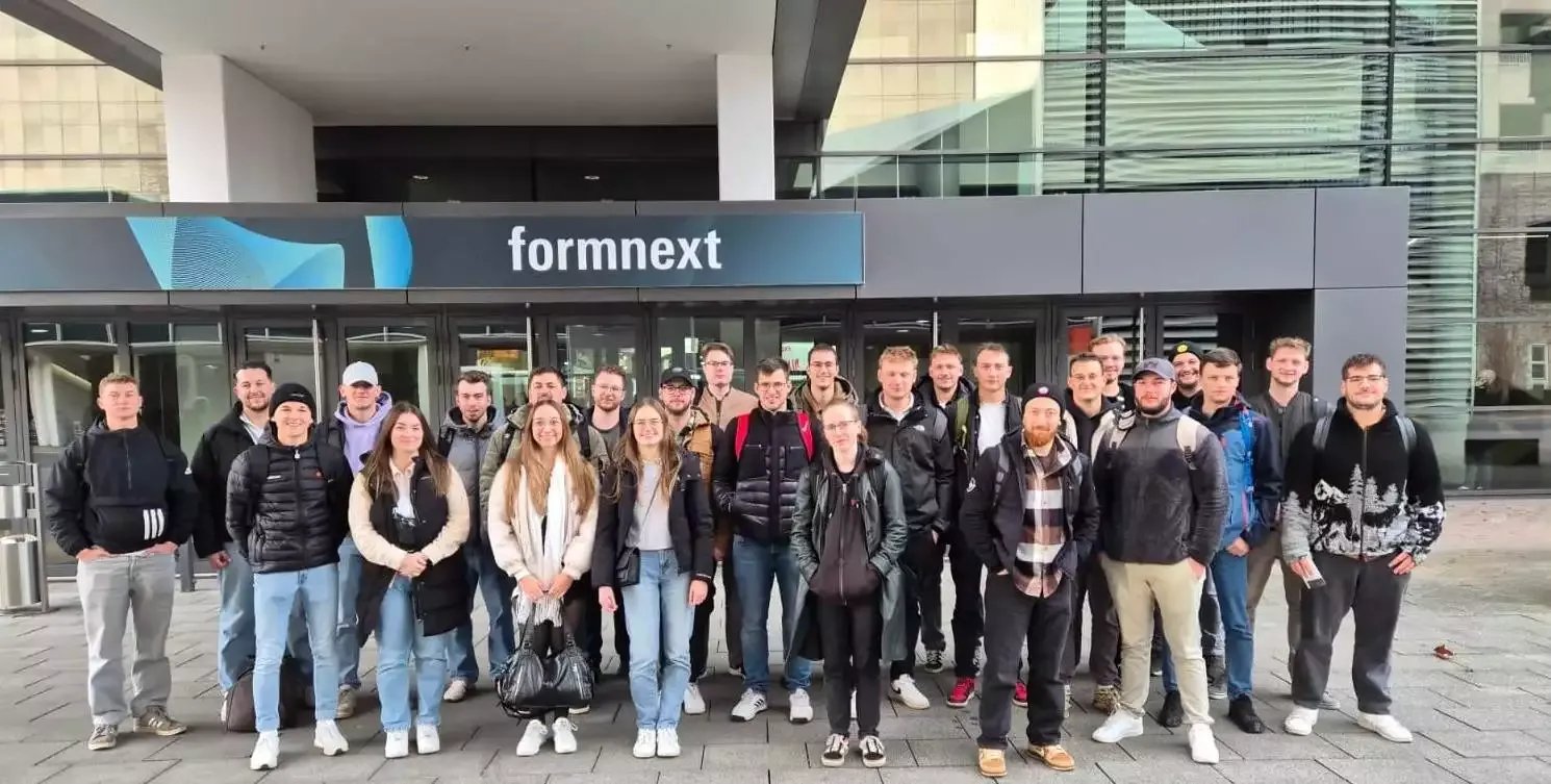 Die Klassen ET2 und MT2 auf der Messe Formnext