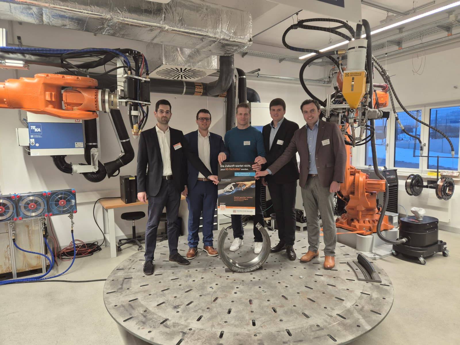 Technikerschule Neumarkt gratuliert zum Projektstart SAAMIR