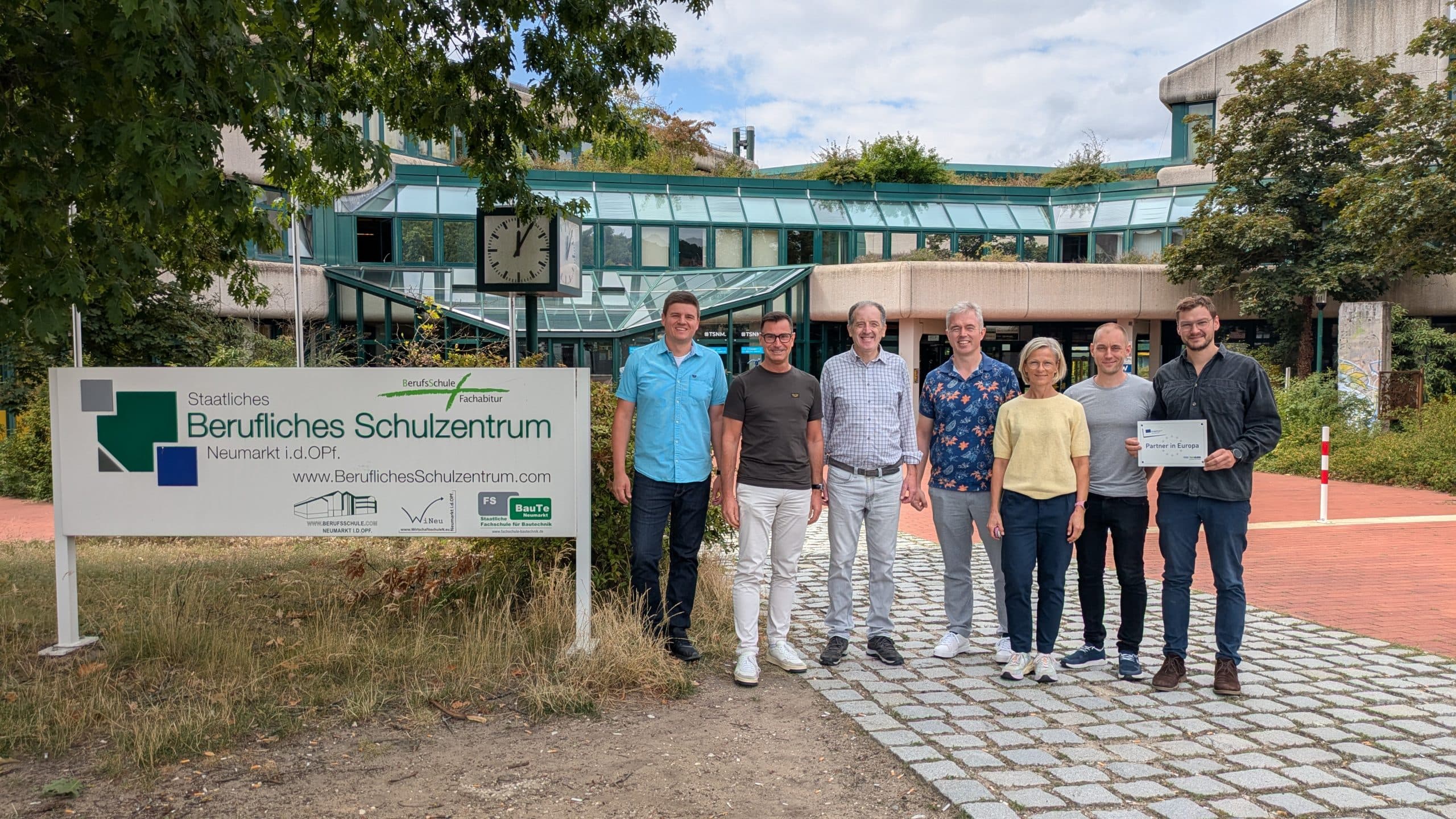 Besuch des ITS Meccatronico aus Vicenza an der Technikerschule Neumarkt